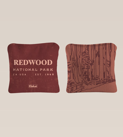 National Parks Redwoods Cornhole Bags