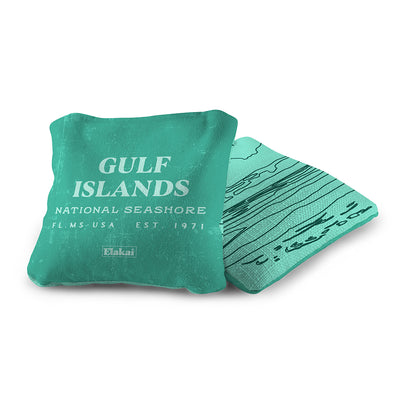 National Parks Gulf Islands Shore Cornhole Bags