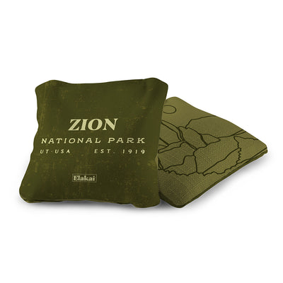 National Parks Zion Cornhole Bags