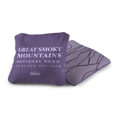 National Parks Great Smoky Mountains Cornhole Bags