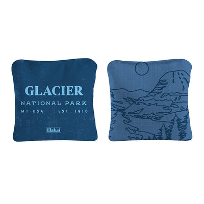 National Parks Glacier Cornhole Bags