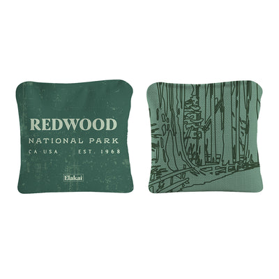 National Parks Redwoods Cornhole Bags