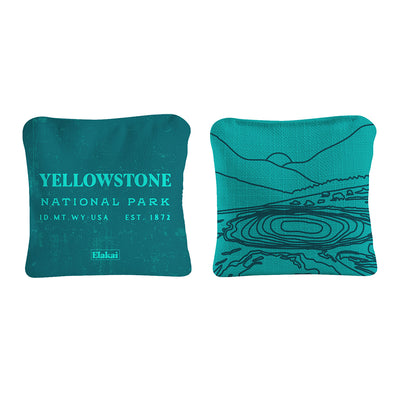 National Parks Yellowstone Cornhole Bags