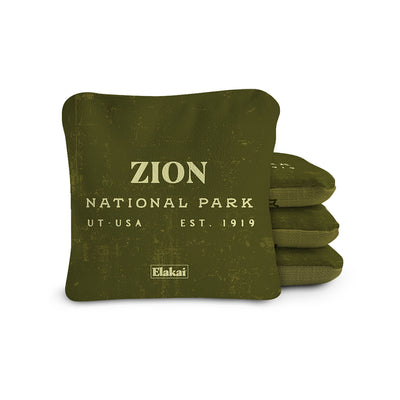 National Parks Zion Cornhole Bags