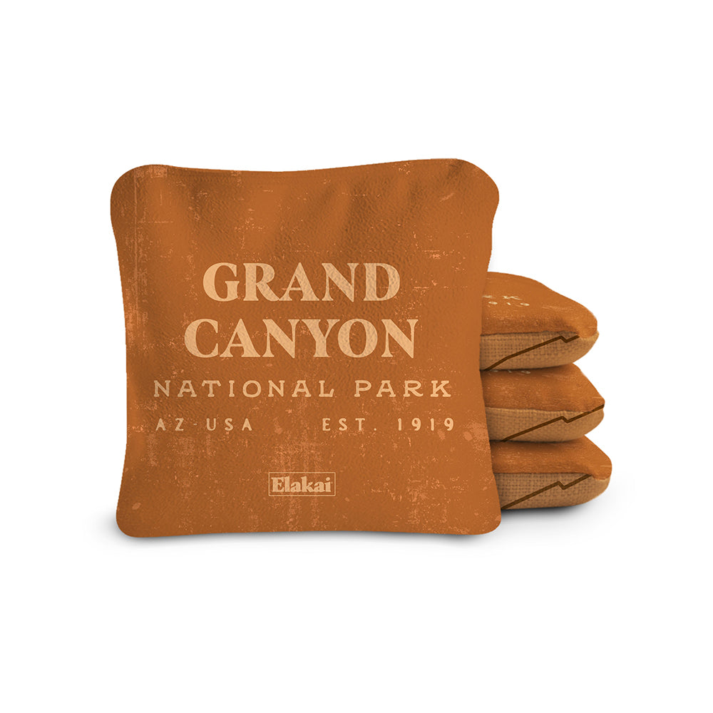 National Parks Grand Canyon Cornhole Bags (Sienna)