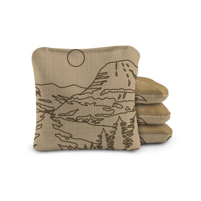 National Parks Glacier Cornhole Bags