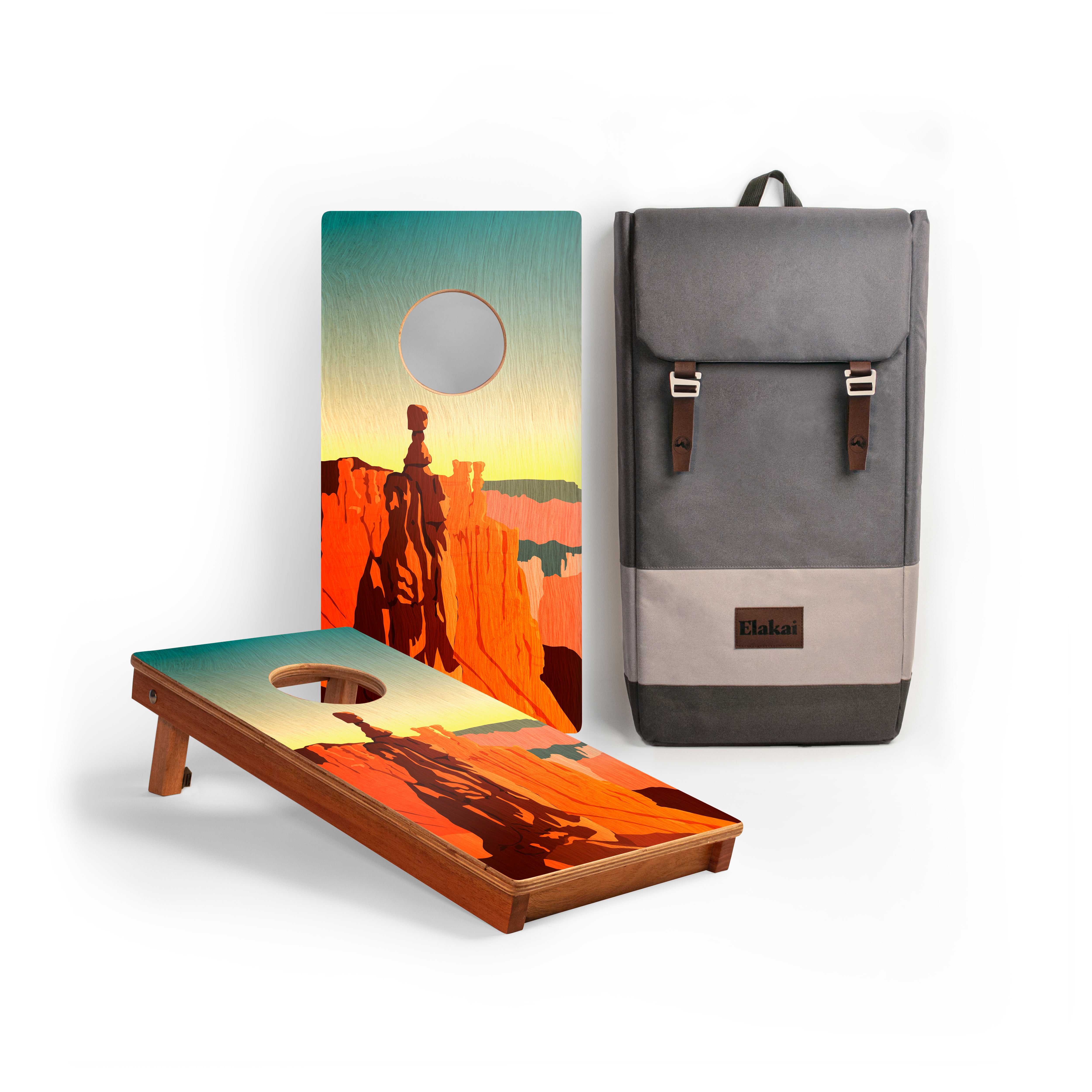 1ft x 2ft Bryce Canyon Compact Travel Cornhole Boards