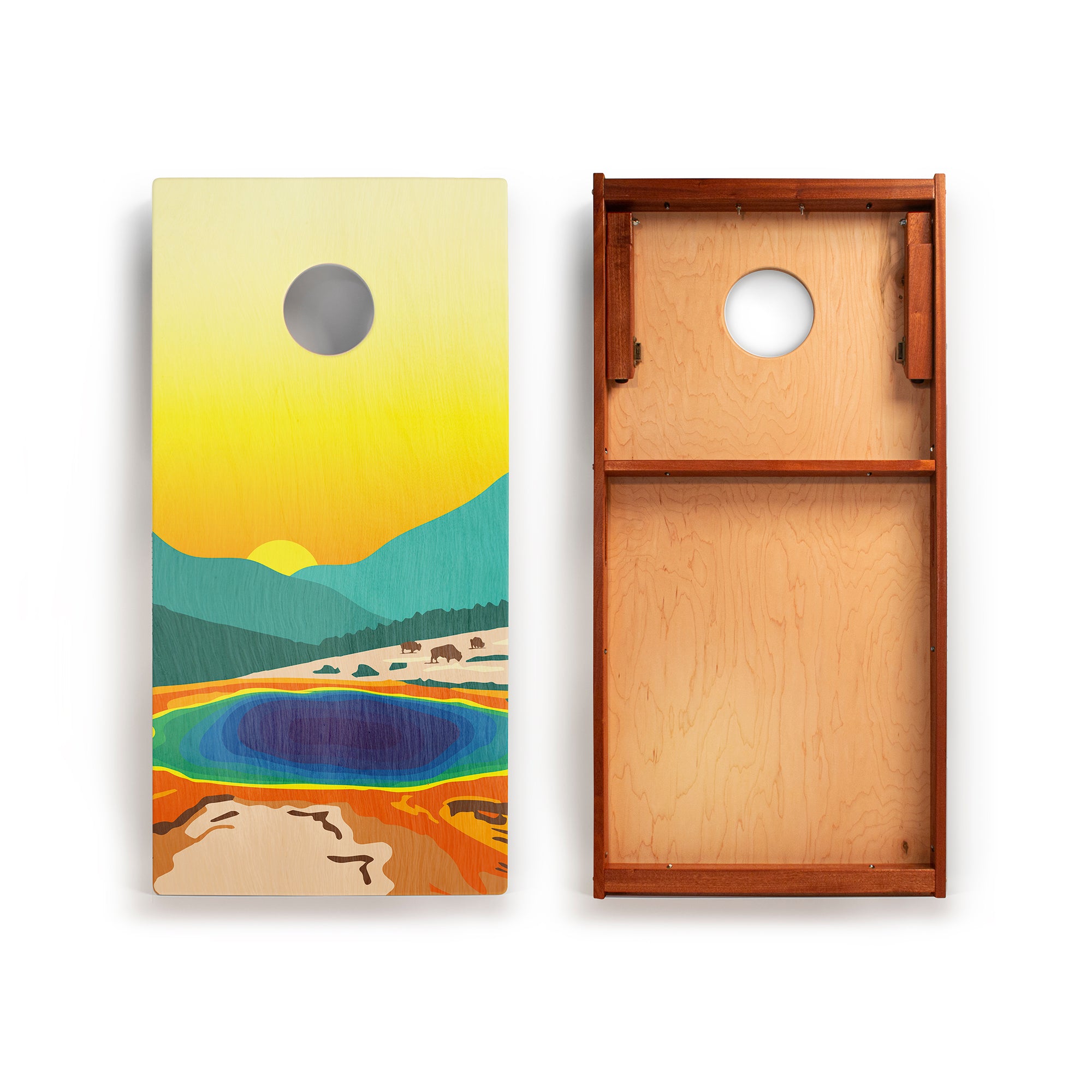 2x4 Yellowstone Cornhole Boards