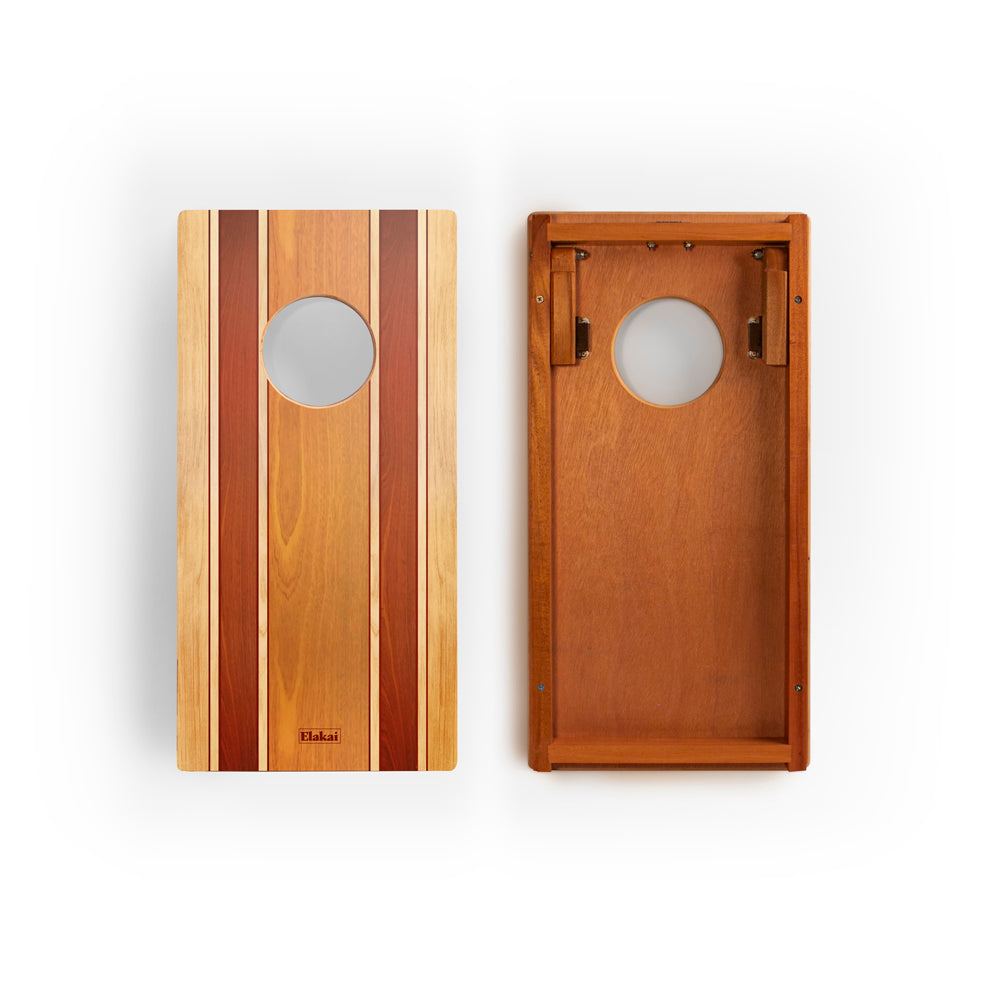 1ft x 2ft Classic Woody Compact Travel Cornhole Boards