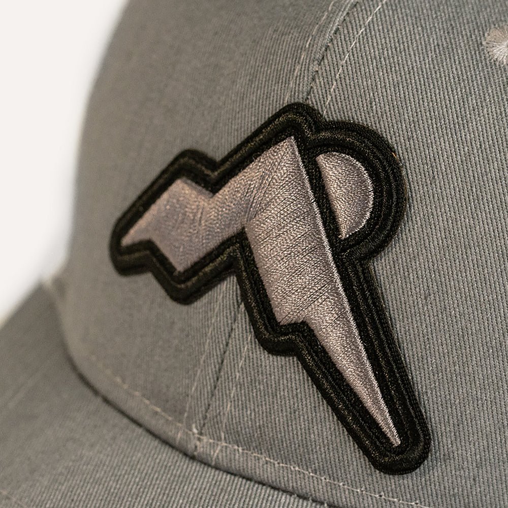 Elakai Embroidered Mountain Patch Low - Profile Trucker Hat - Gray EAHT-05 | Elakai Outdoor