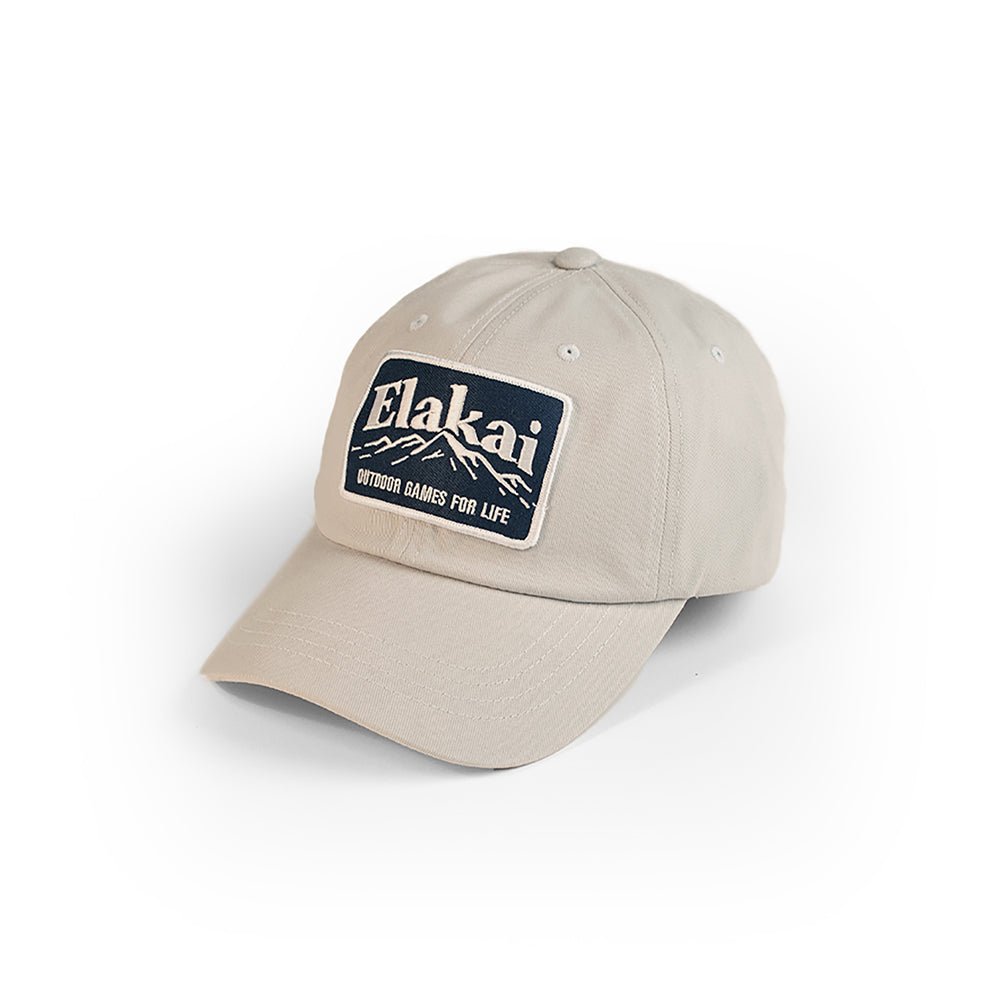 Elakai Mountain Patch Baseball Hat - Gray EAHB-02 | Elakai Outdoor