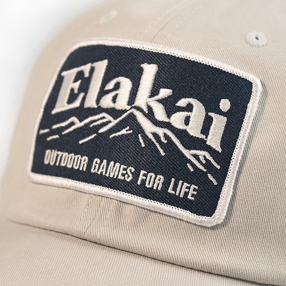 Elakai Mountain Patch Baseball Hat - Gray EAHB-02 | Elakai Outdoor