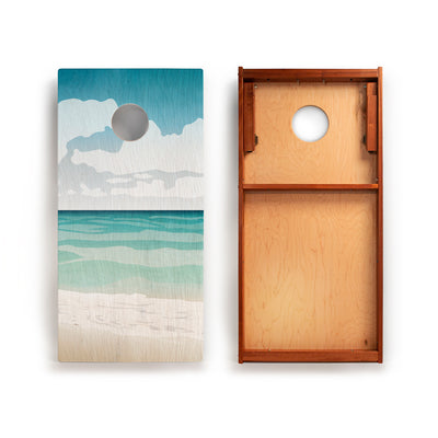 2x4 Gulf Islands Shore Cornhole Boards