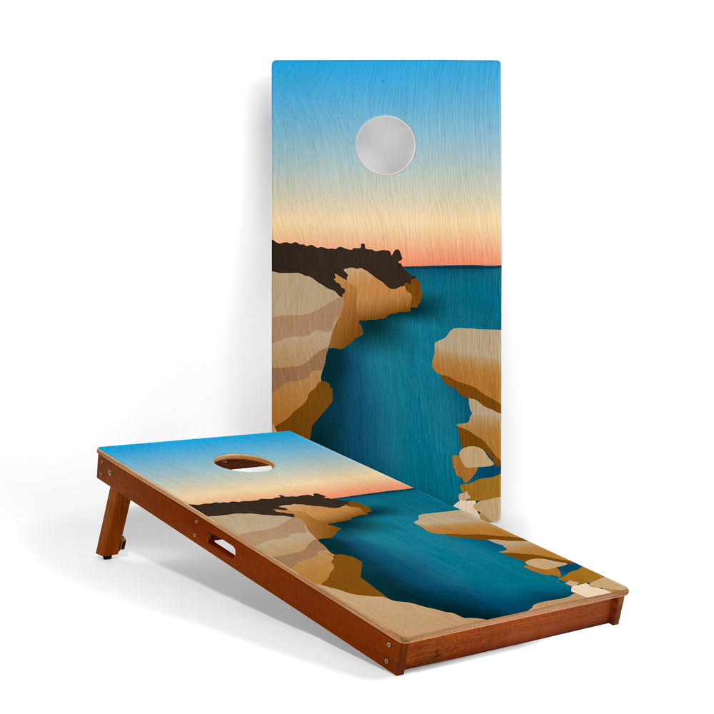 2x4 Pictured Rocks Cornhole Boards