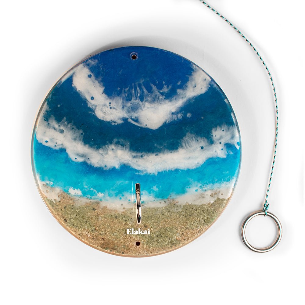 Hook and Ring Toss Game with Resin and Epoxy Finish | The Beach Hook and Ring Game - EGHRCR-00 | Elakai Outdoor