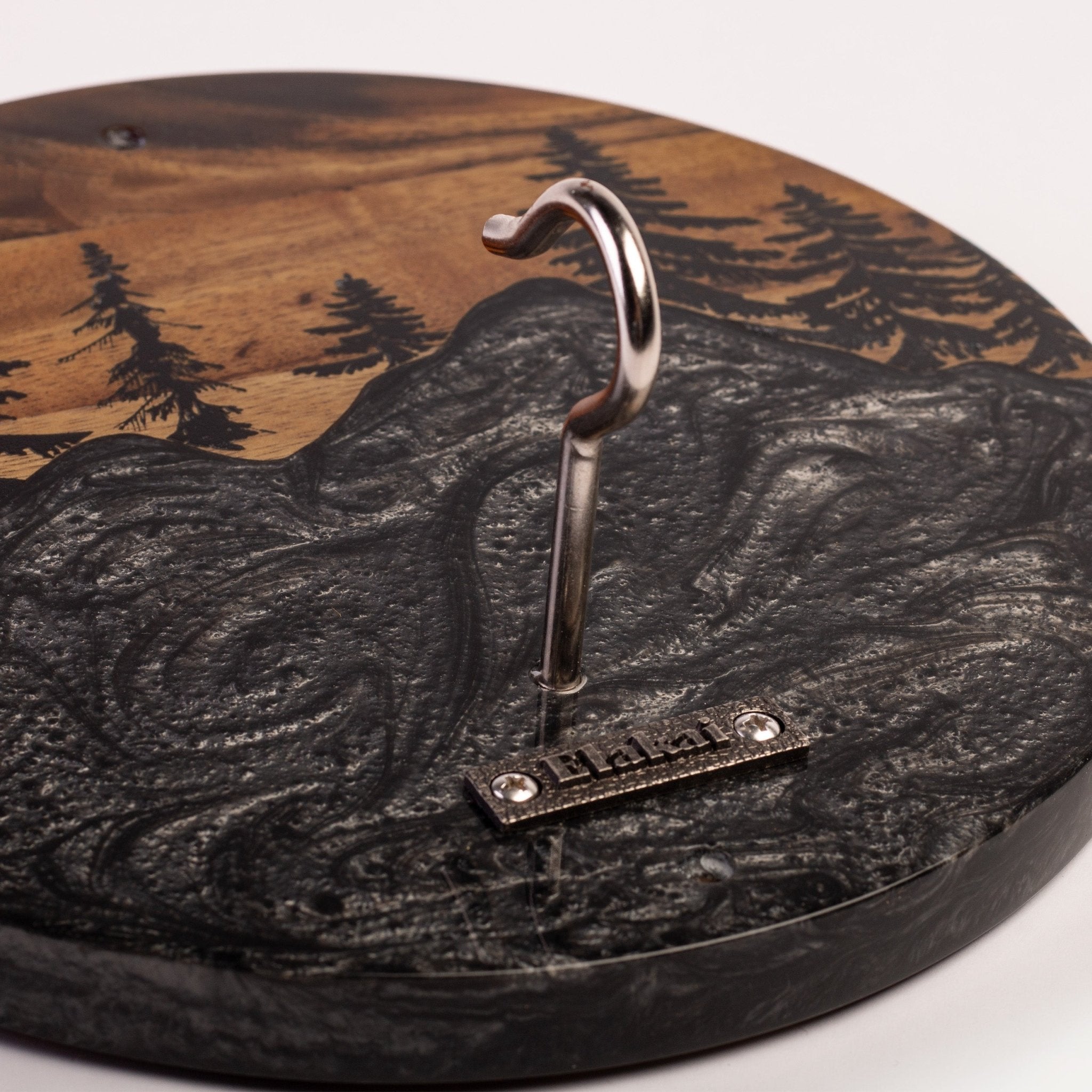 Mountain Acacia Wayfarer Hook & Ring Game - EGHRCRLE-22 | Elakai Outdoor

#color_gray pearl