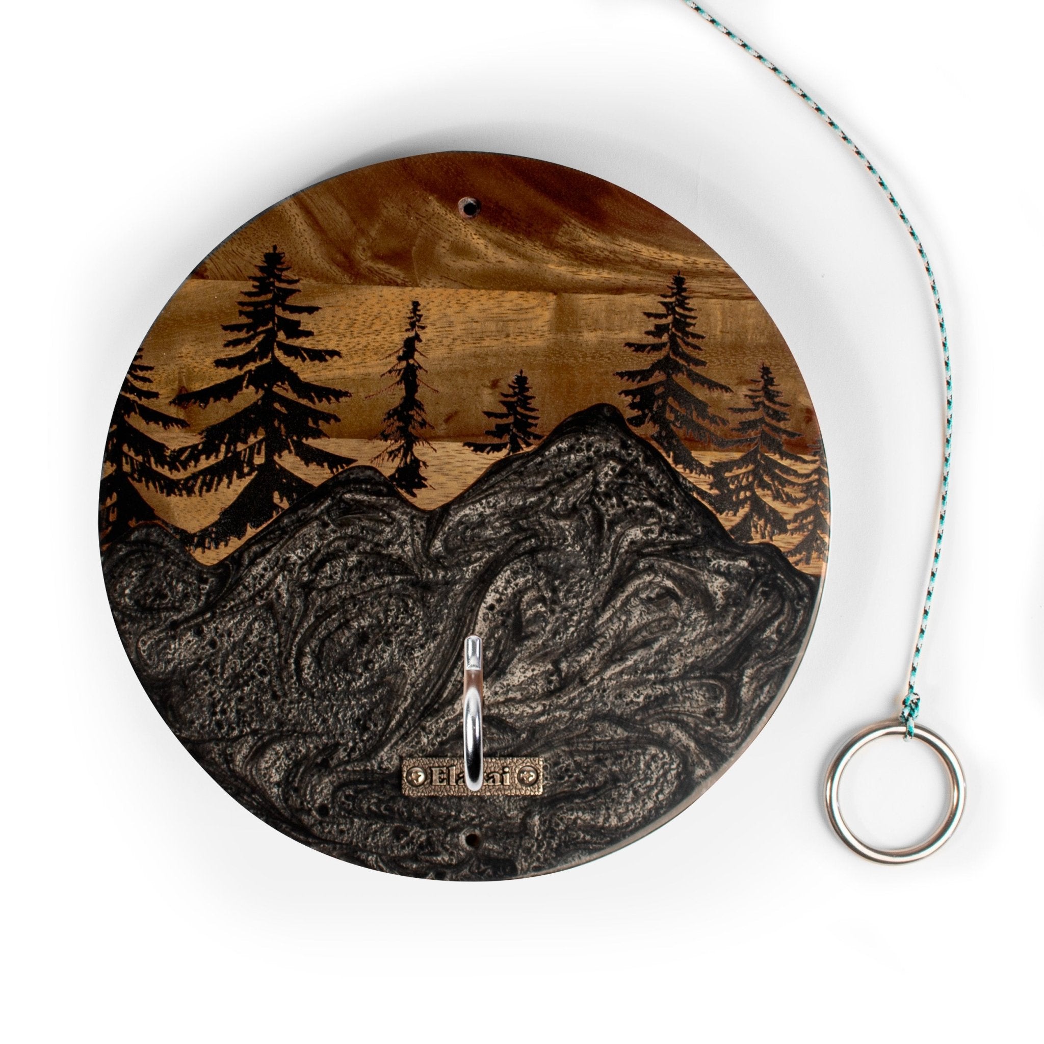 Mountain Acacia Wayfarer Hook & Ring Game - EGHRCRLE-22 | Elakai Outdoor

#color_gray pearl
