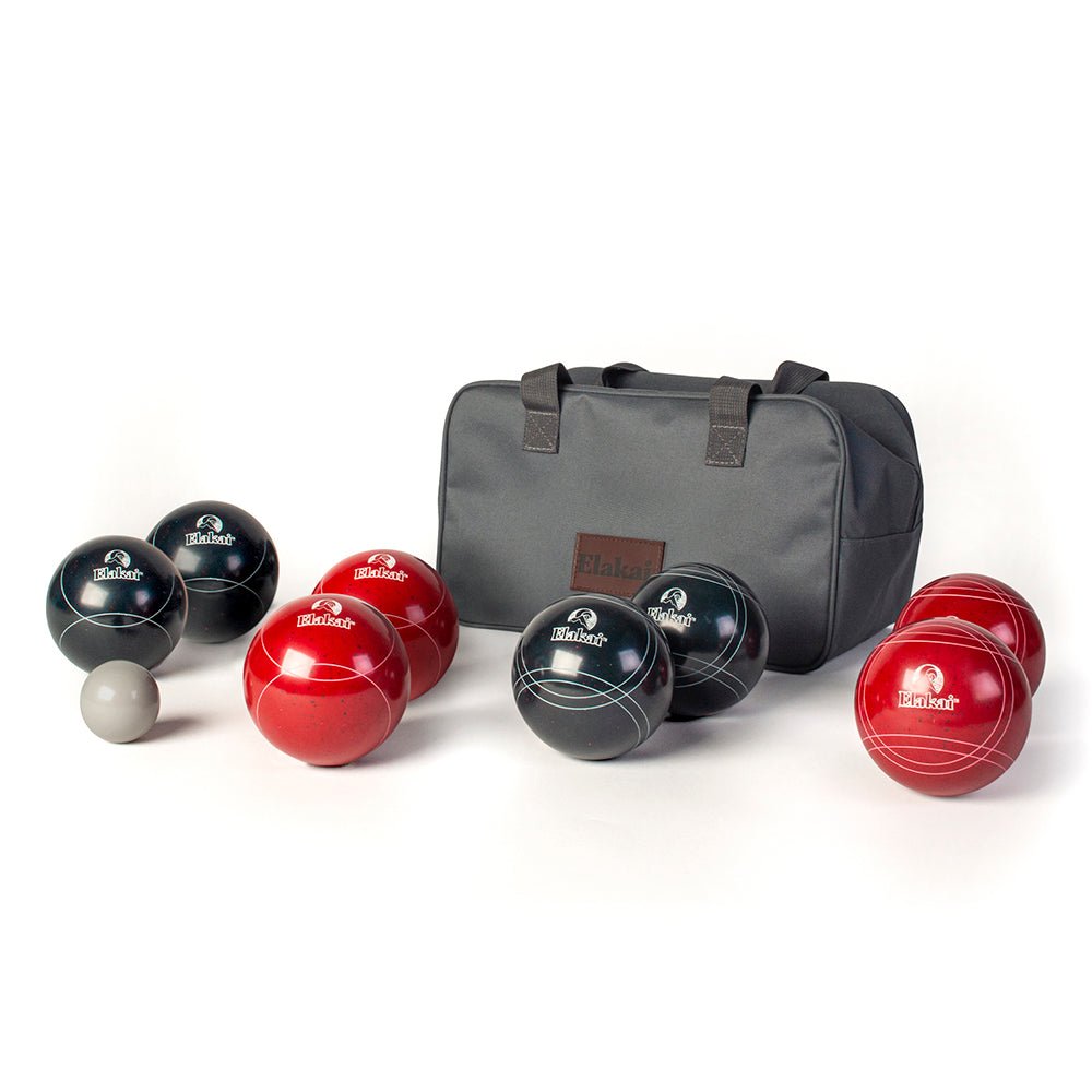 Premium Resin 107mm Rambler Bocce Set - EGBB107R-00 | Elakai Outdoor