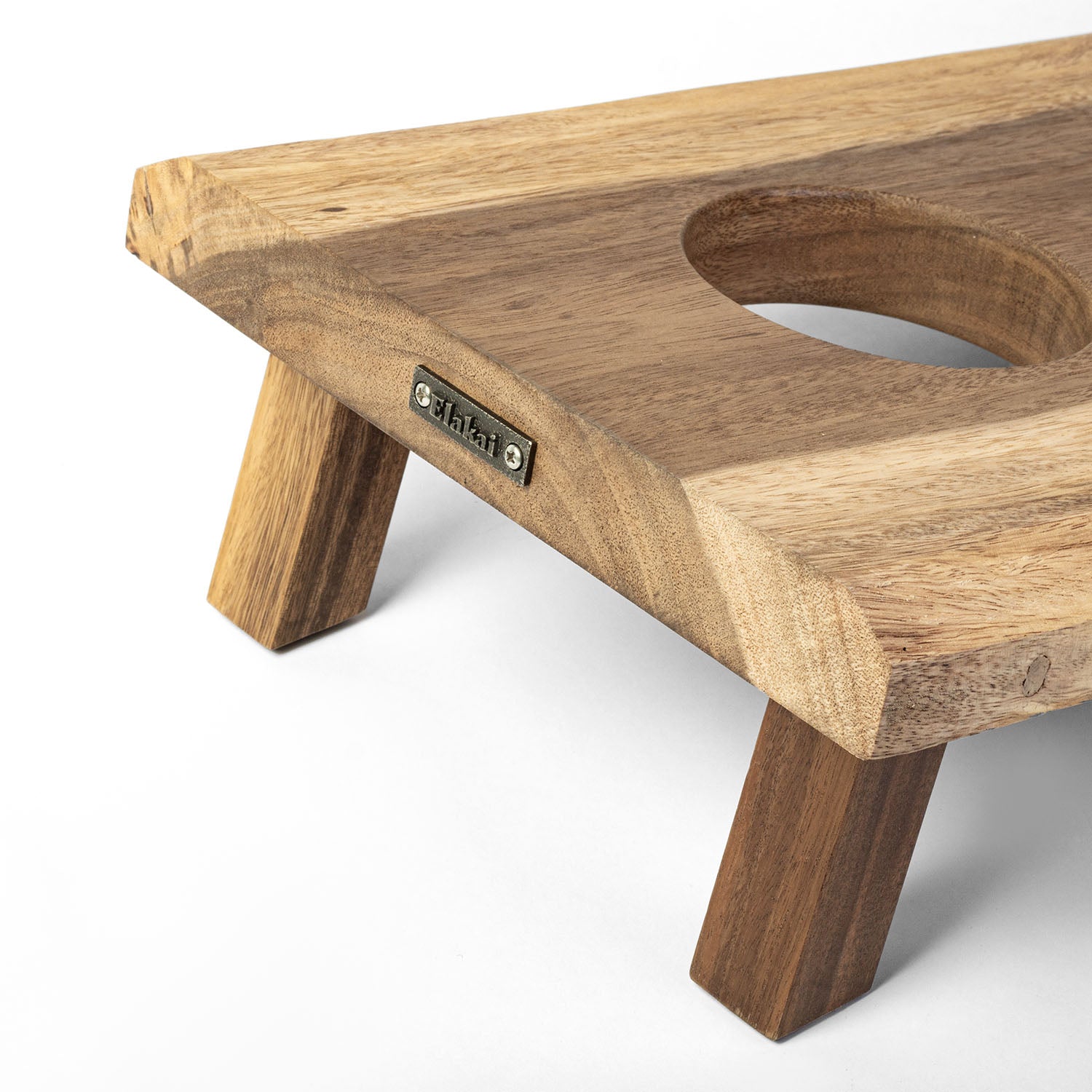 Studio Series Live Edge Acacia 1x2 Travel Cornhole Set