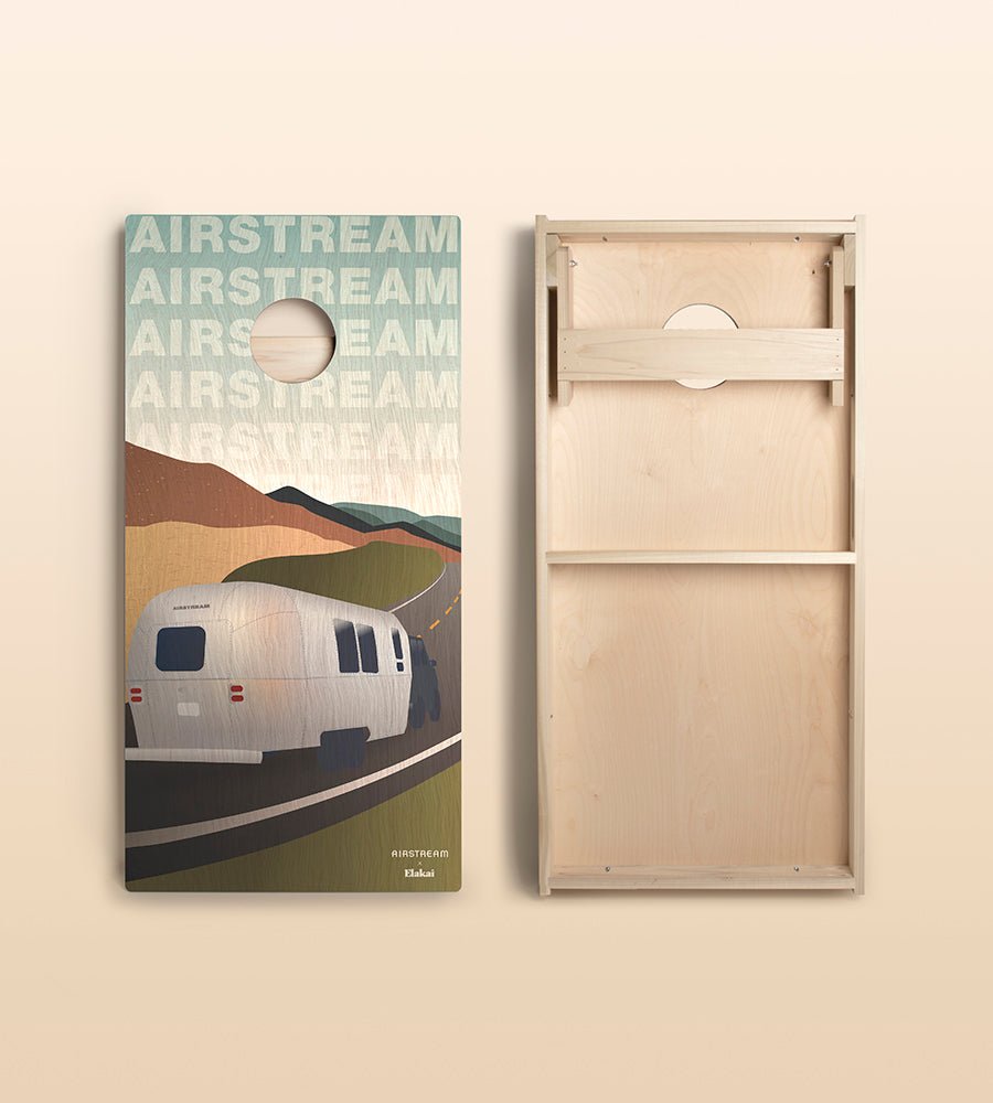 2x4 Ranger Airstream Roadtrip Professional Regulation Cornhole Boards - EGCH24A-C20-1 | Elakai Outdoor