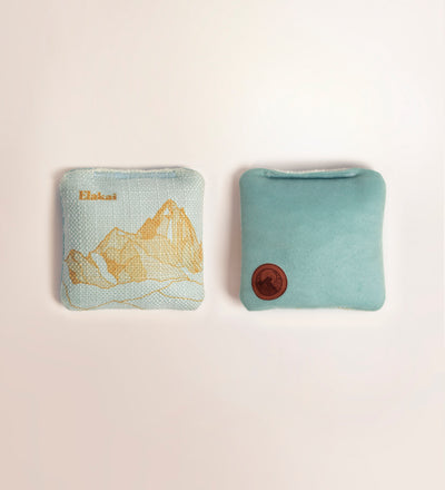 Light Blue Mount Elakai Travel-Size Cornhole Bags