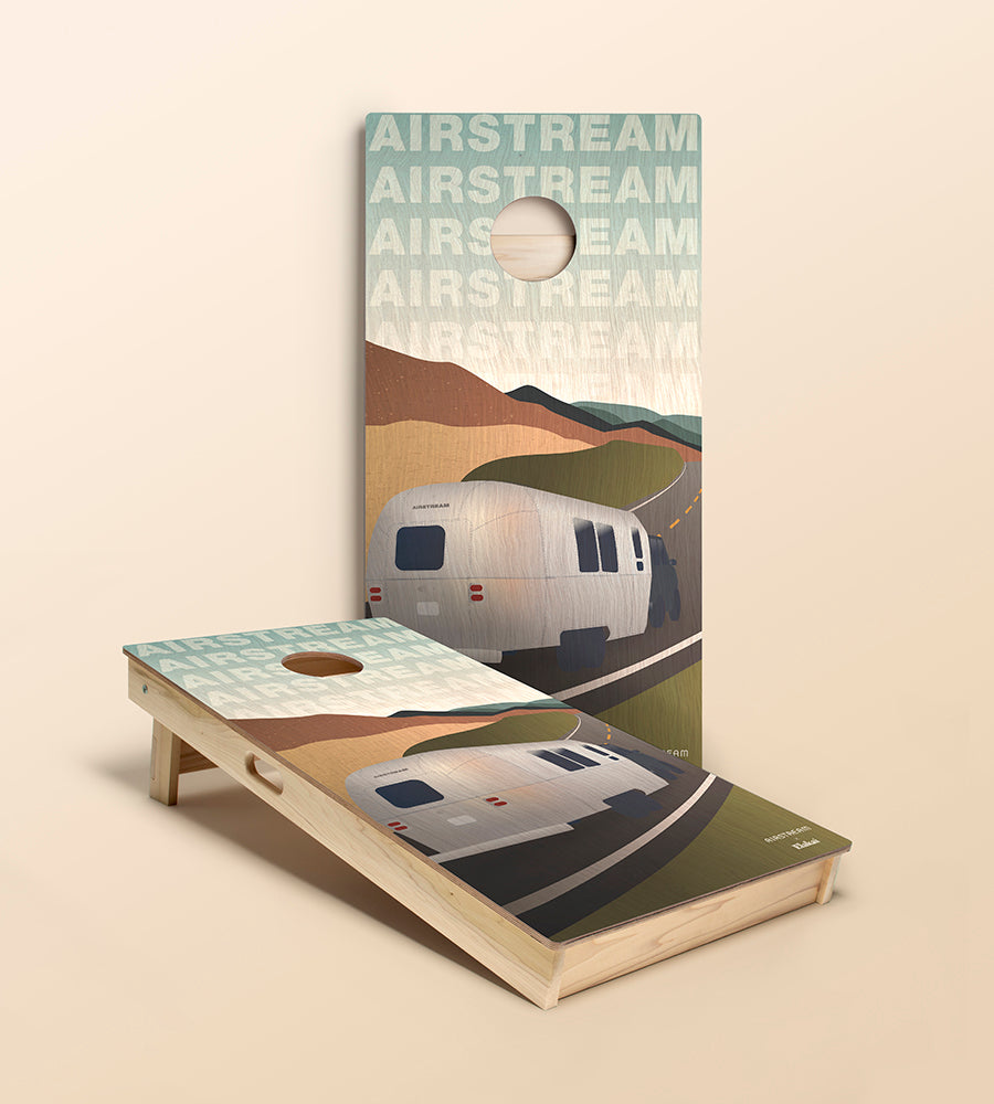 2x4 Ranger Airstream Roadtrip Professional Regulation Cornhole Boards