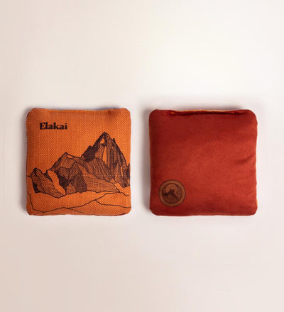 Orange Mount Elakai Cornhole Bags