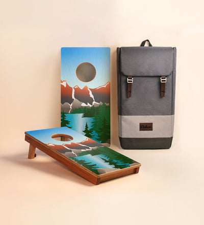 1ft x 2ft Rocky Mountain Compact Travel Cornhole Boards