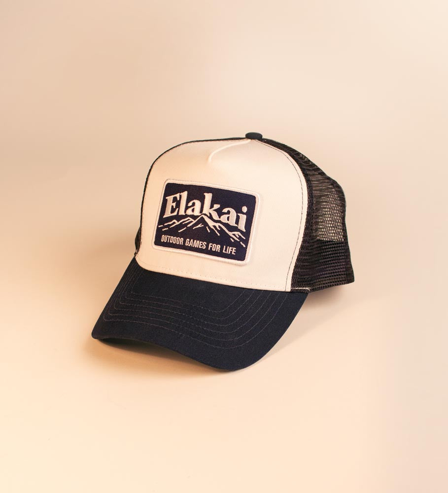 Elakai Mountain Patch Trucker Hat