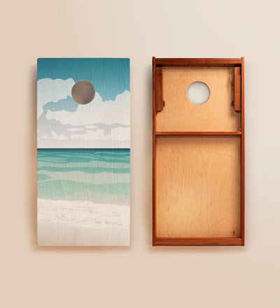 2x4 Gulf Island Shore Cornhole Boards